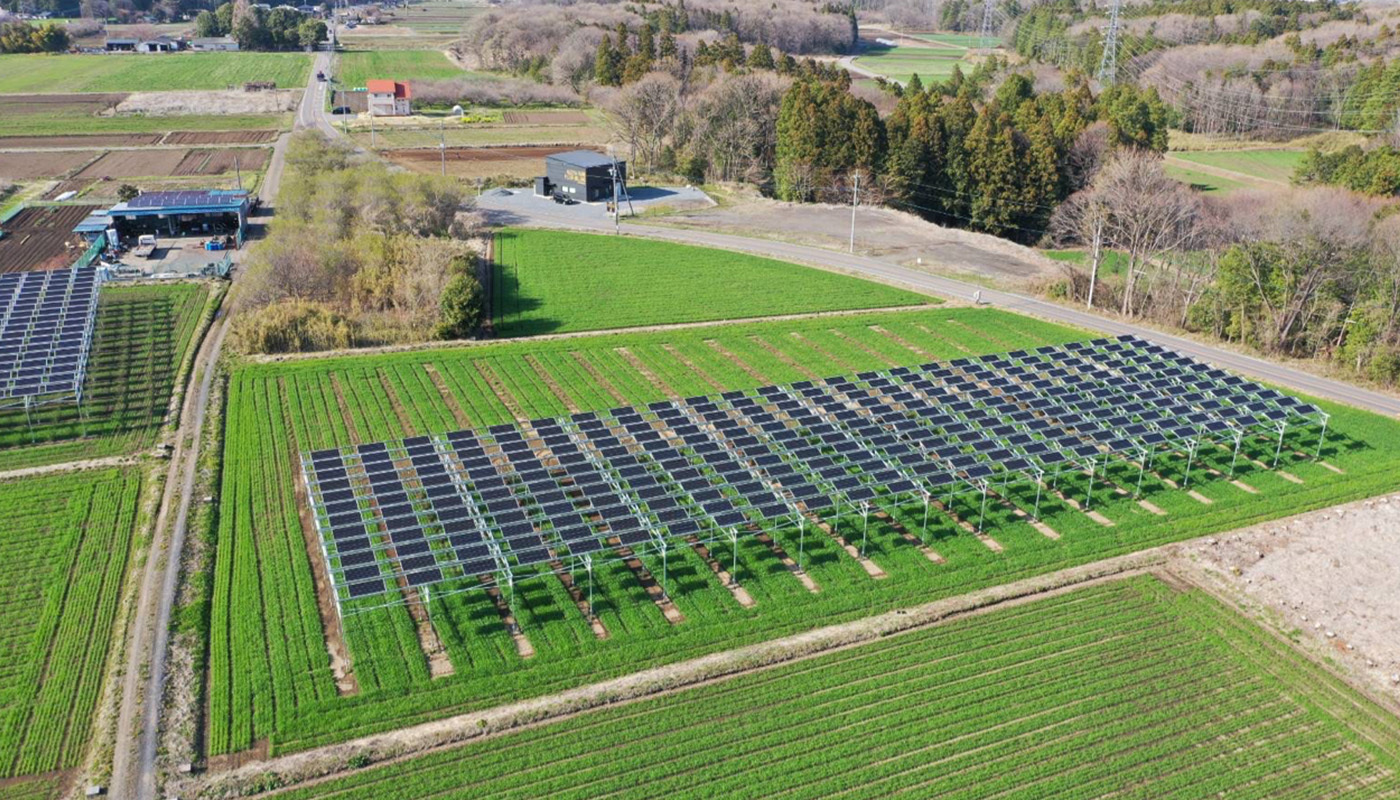 田んぼの上に太陽光パネル！農業６次産業化へのチャレンジ