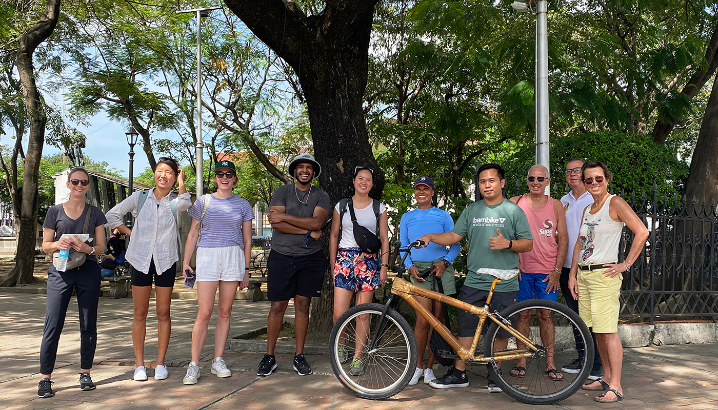 フィリピン･マニラの城塞都市を｢竹の自転車｣で巡るエコツアー