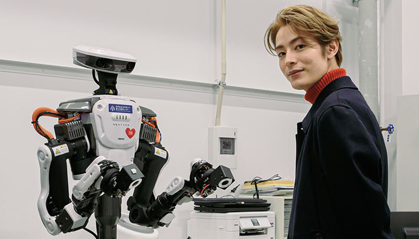塩野瑛久が故郷･相模原で探る｢ロボットだから､できること｣【前編】