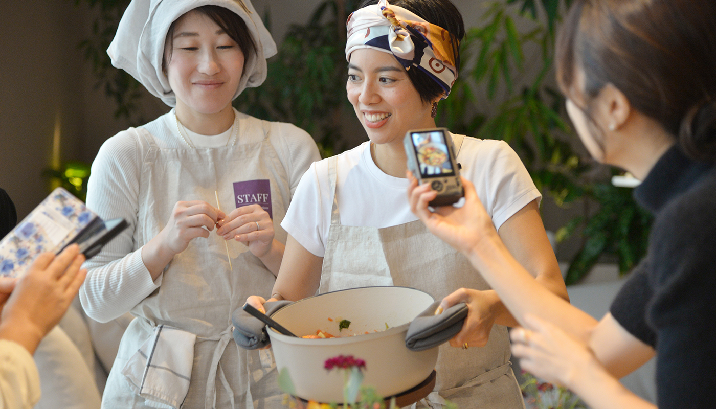 一生つかえる“野菜とのつき合い方”とは!? ヴェルヌ華子のプラントフルなイベント＠代官山