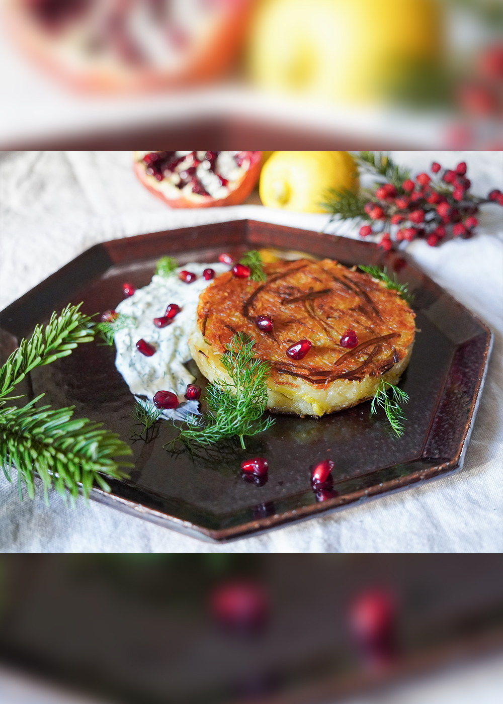 週１回からはじめる新･食習慣 ヴェルヌ華子の｢プラントベース｣レシピ㉗ ジャガイモとリークのガレット