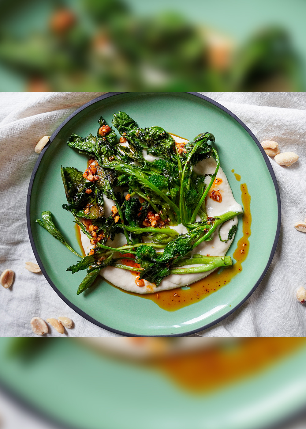 週１回からはじめる新･食習慣ヴェルヌ華子の｢プラントベース」レシピ㉘ グリル菜の花と白インゲン豆クリーム