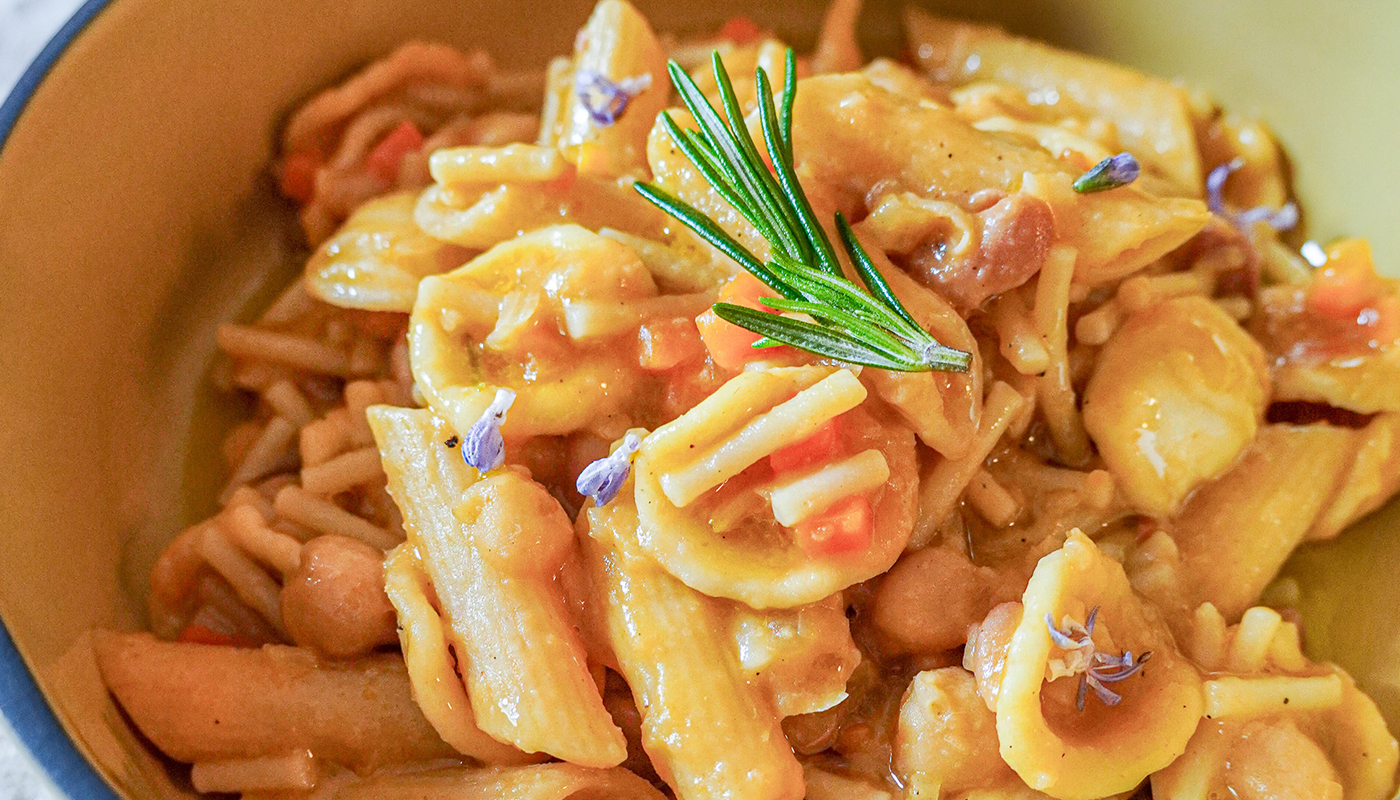 週１回からはじめる新･食習慣ヴェルヌ華子の｢プラントベース」レシピ㉛ パスタ ミスタ