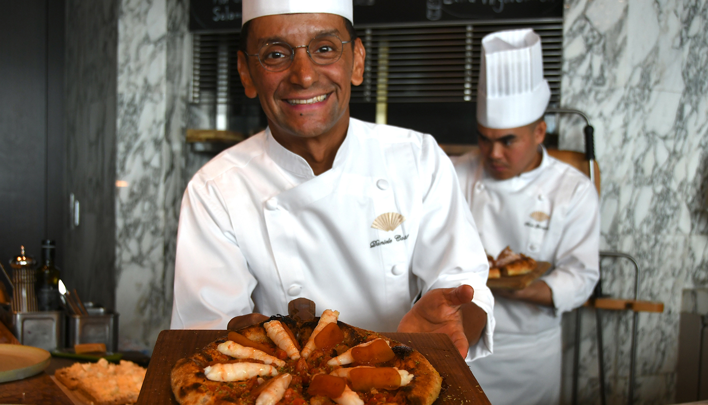 世界最高のピッツアは東京･日本橋にあり!  アワビ､カラスミ､キャビア､宮崎牛を超予約困難な「ピッツァバー on 38th」で味わう